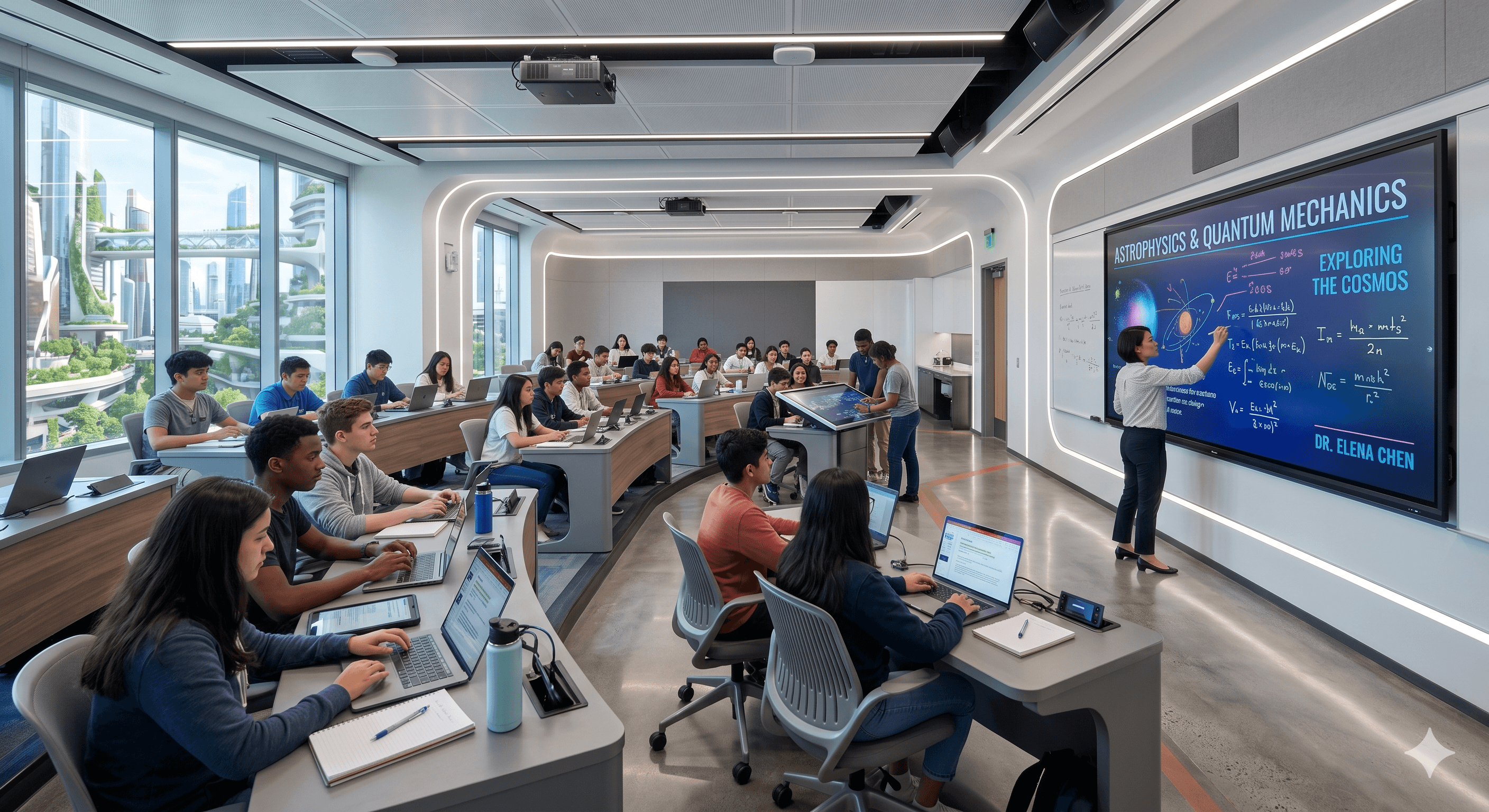 Modern Digital Classroom